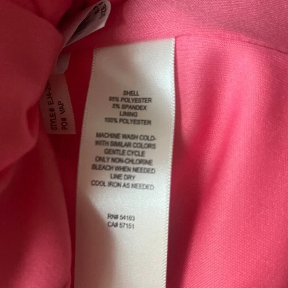 NWT Eliza J Floral Sleeveless Dress, Pink, Size 12